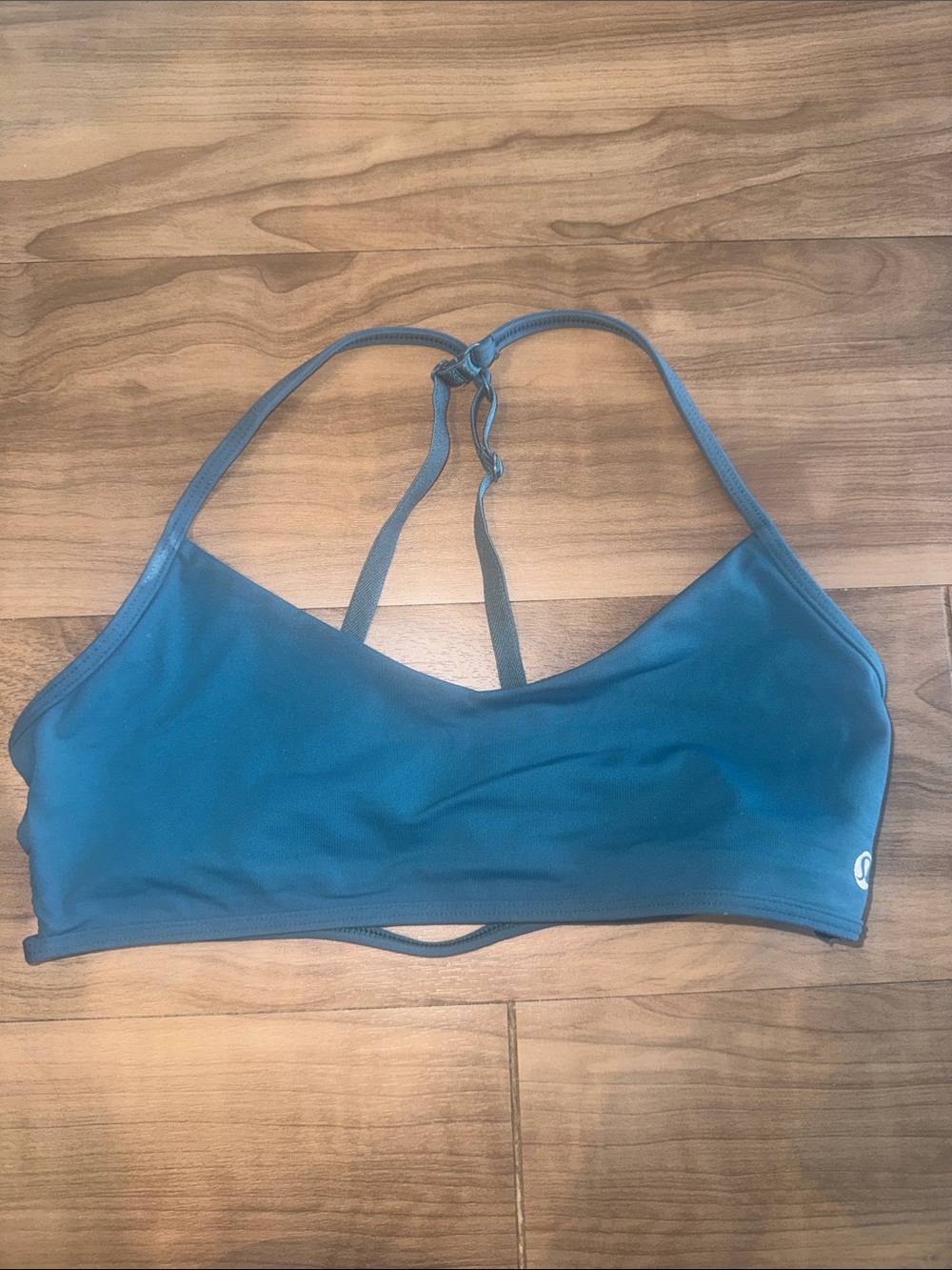LULULEMON Blue Strappy Sports Bralette - Women Intimates & Sleepwear